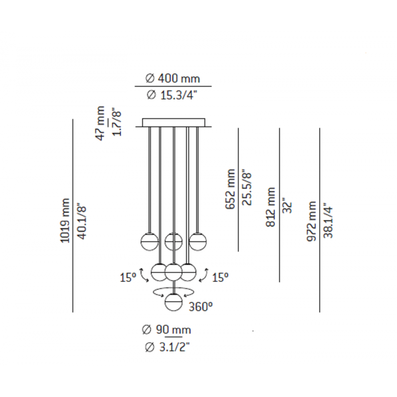 Estiluz ALFI Suspension