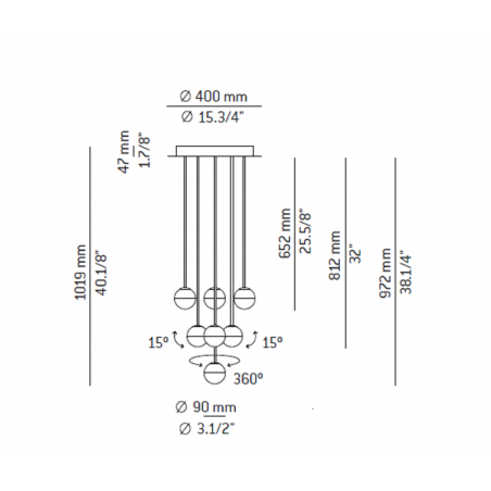 Estiluz ALFI Suspension
