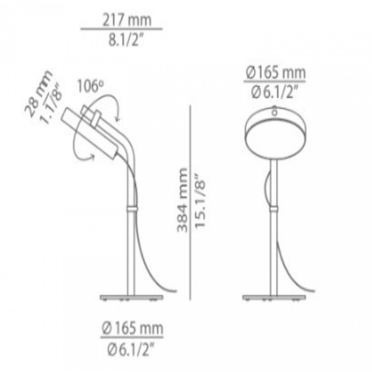 Estiluz ARO Table lamp
