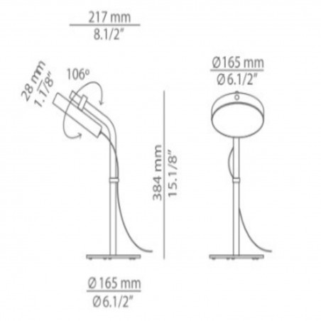 Estiluz ARO Table lamp