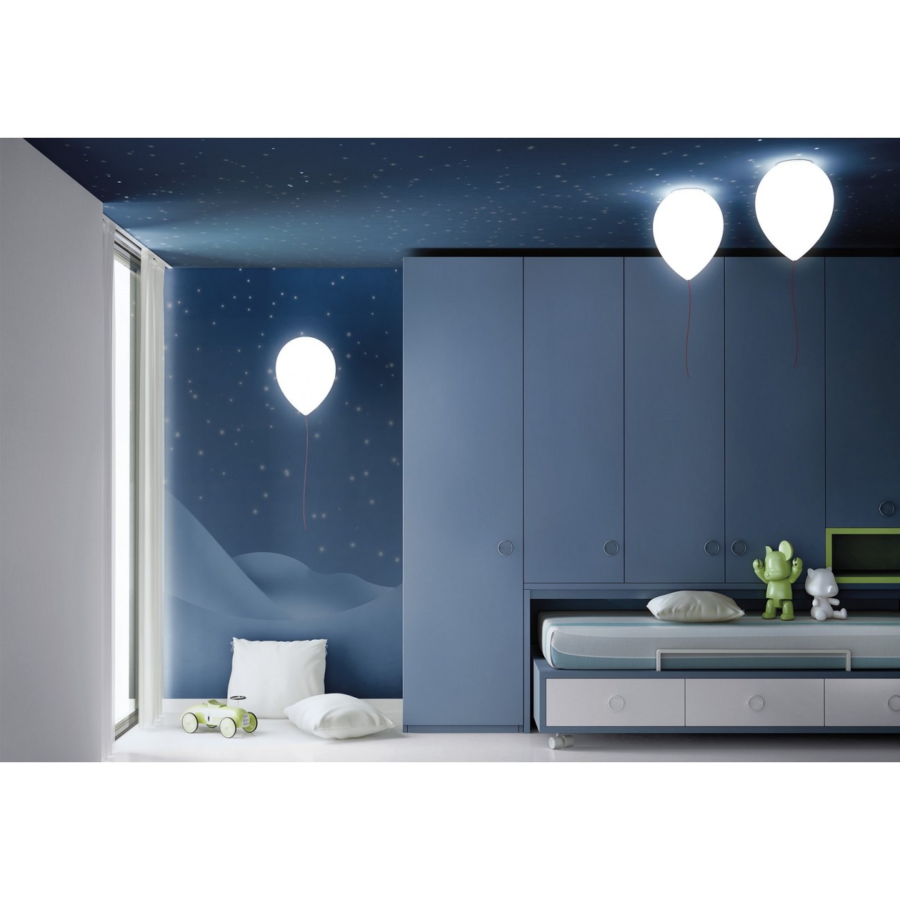 Estiluz Balloon Wall Lamp