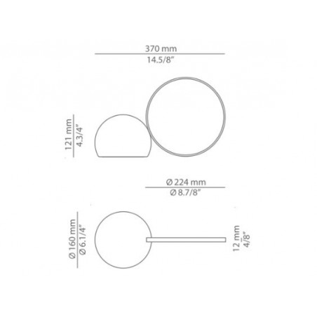 Estiluz CIRC Table lamp M-3727X