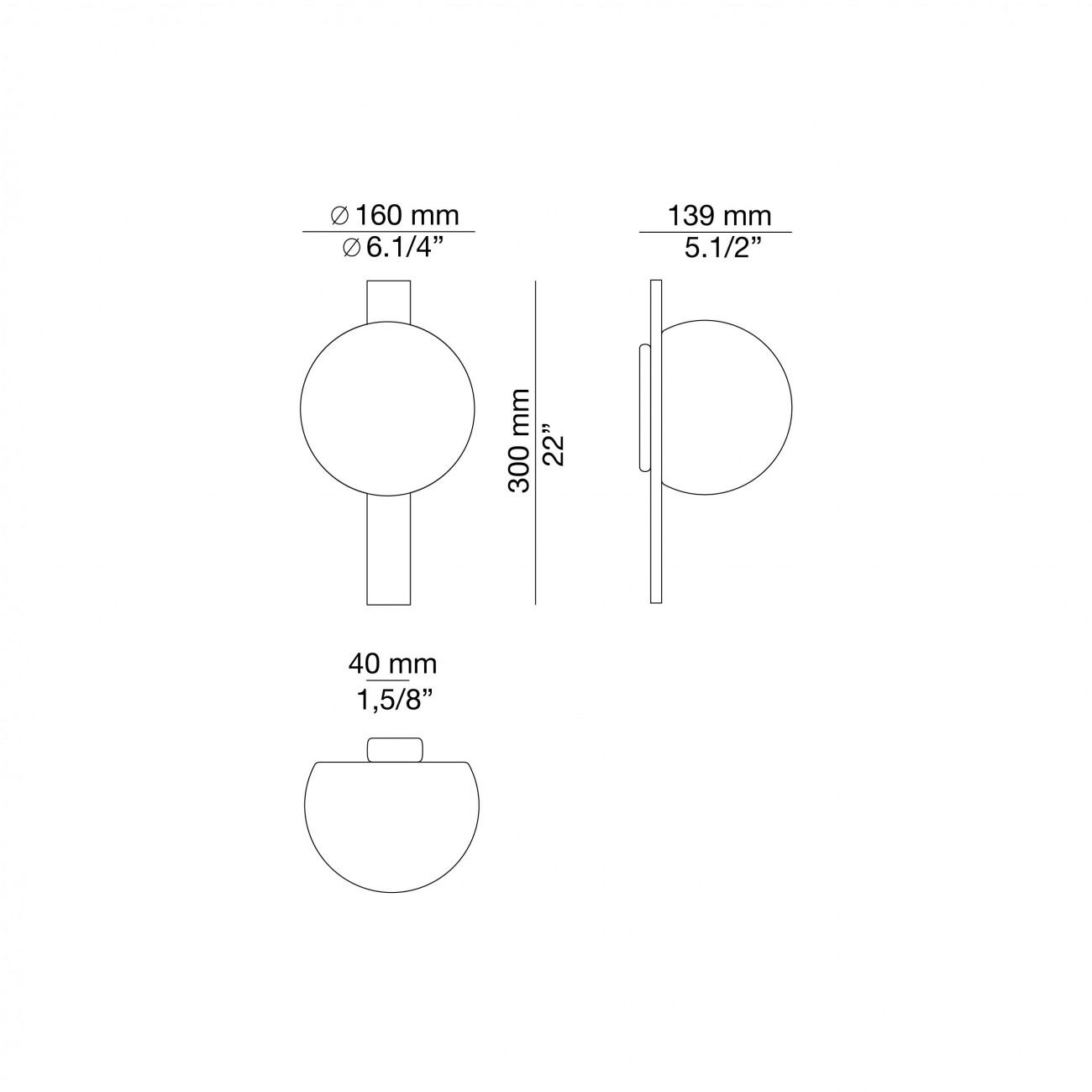 Estiluz CIRC Applique