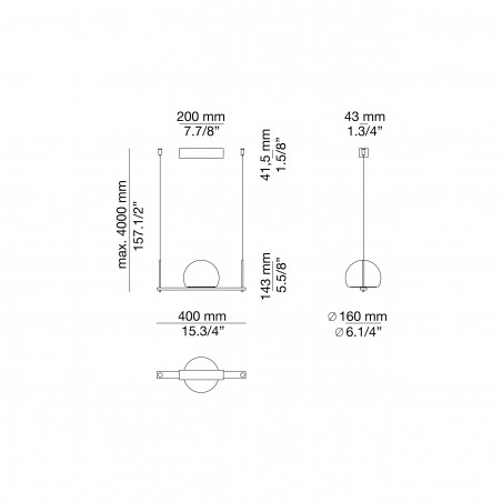 Estiluz CIRC Suspension