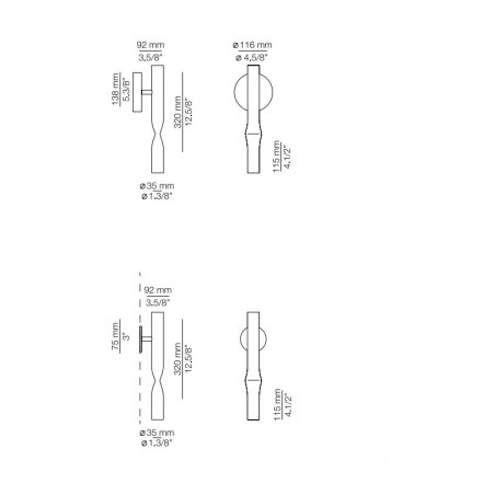 Estiluz FLOW Wall Lamp