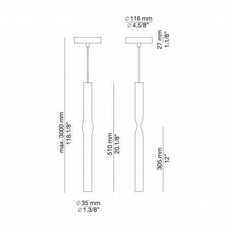 Estiluz FLOW Suspension