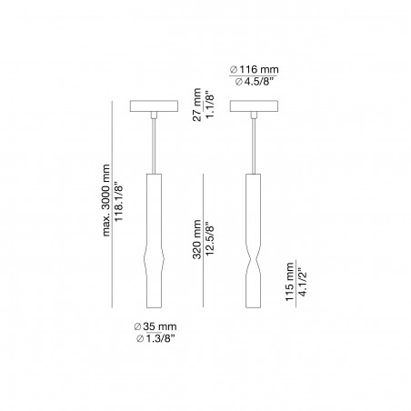 Estiluz FLOW Suspension