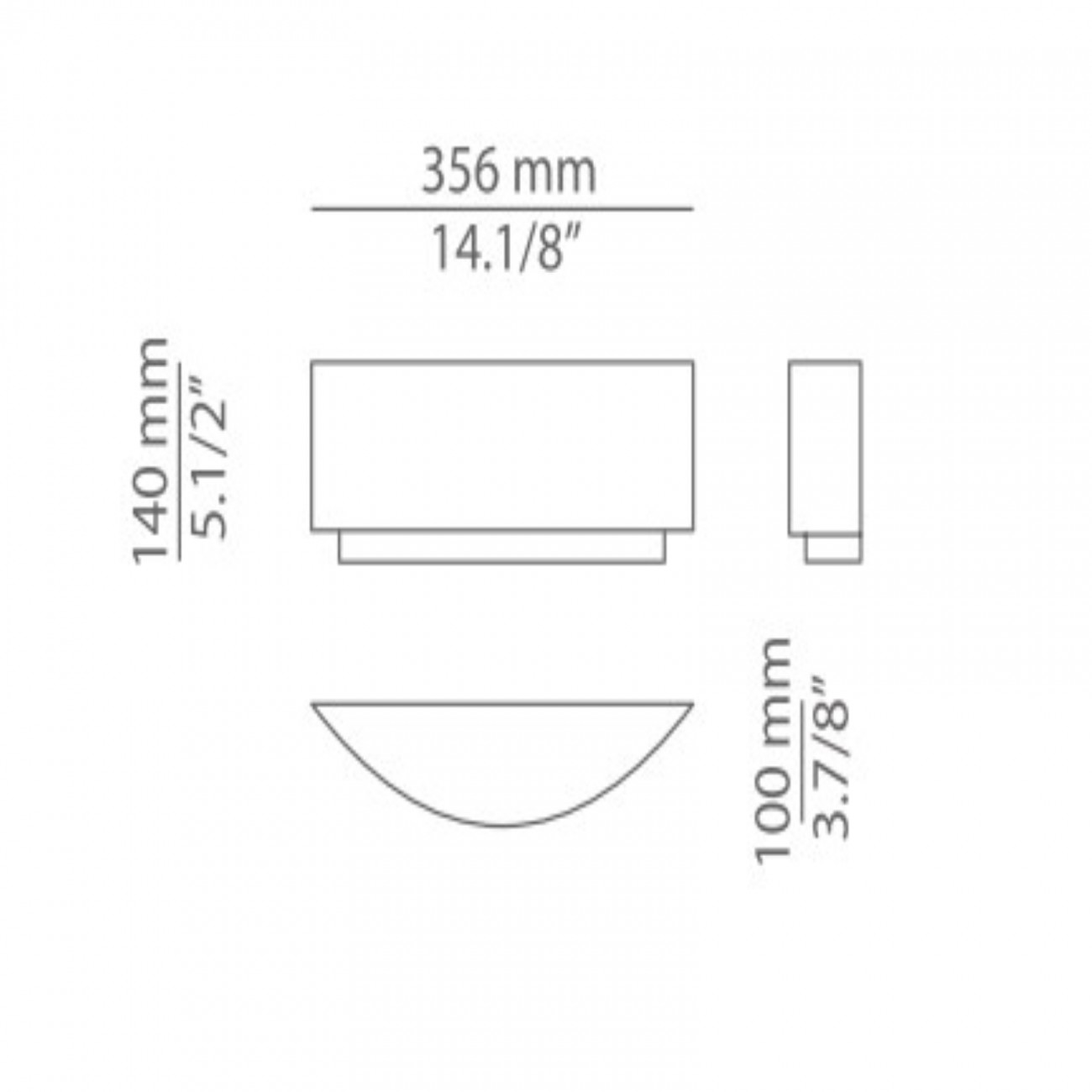 Estiluz IRIS Lampada da parete