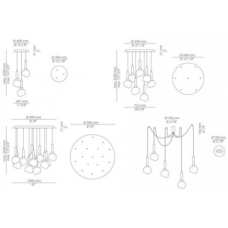 Estiluz LUCK Suspension