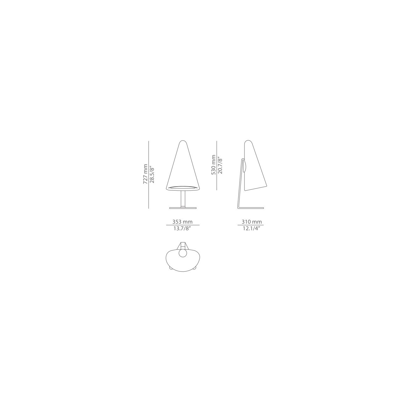 Estiluz Nan Lampada da tavolo