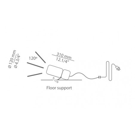 Estiluz PILA Lampe de table