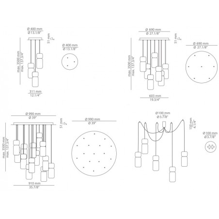 Estiluz PILA Suspension