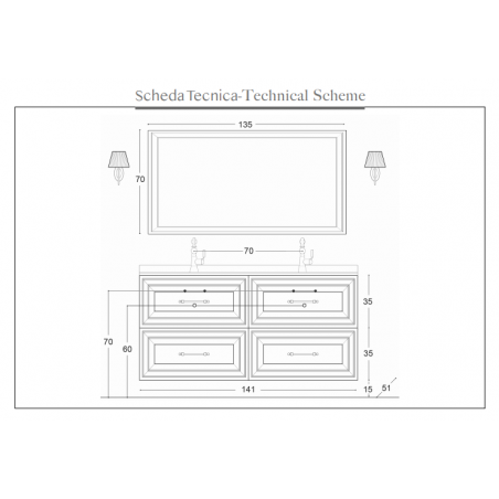 Gaia Meuble Bain Cameo