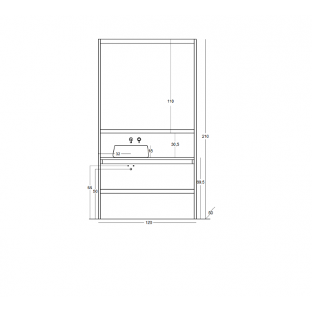Gaia Mobile bagno AREA