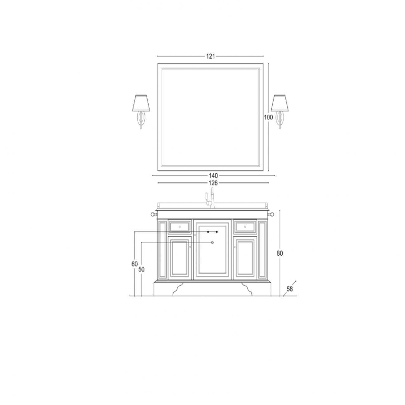 Gaia Mobile bagno ARIETE