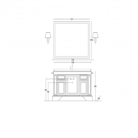 Gaia Mobile bagno ARIETE