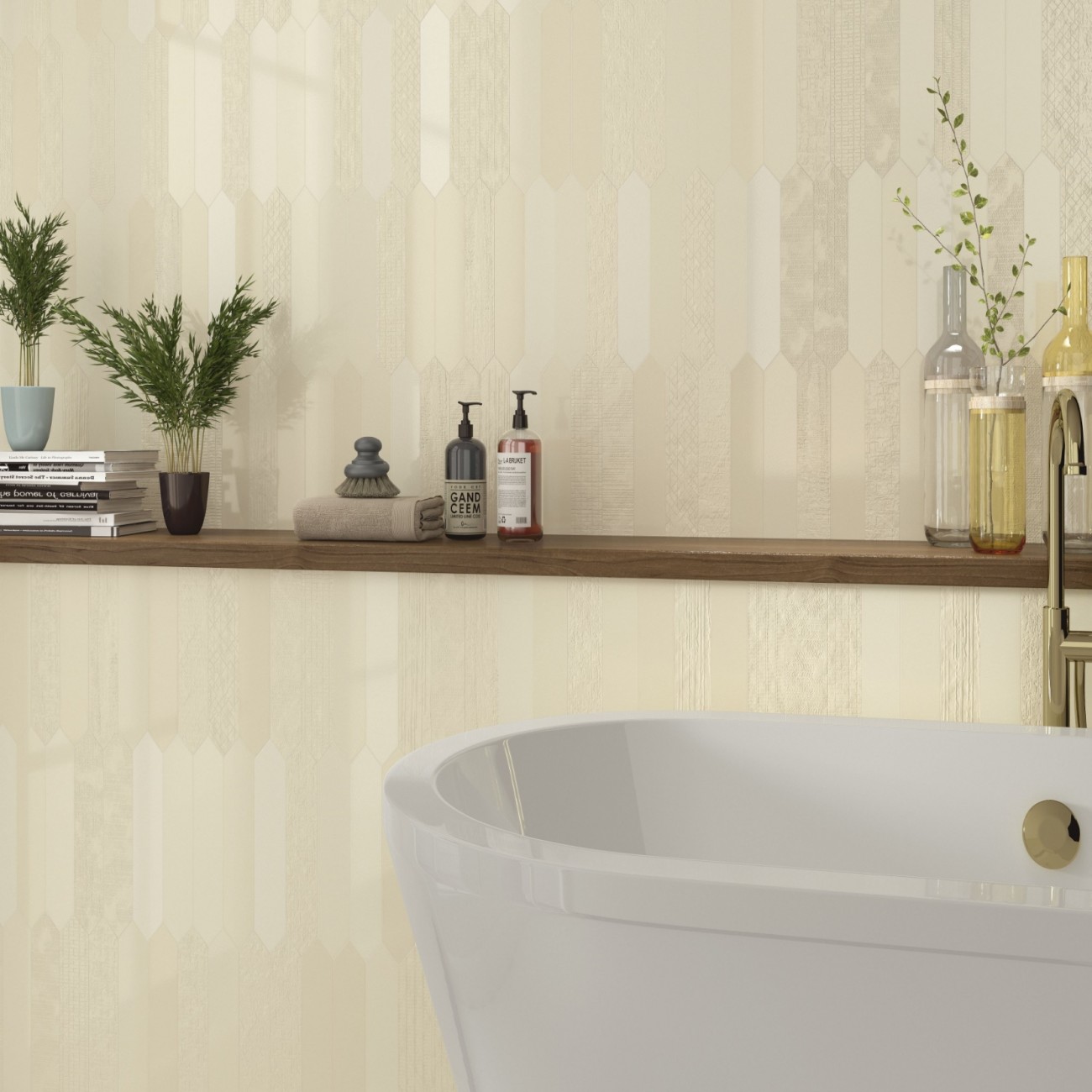 Dune CRACKLE DECOR MARFIL