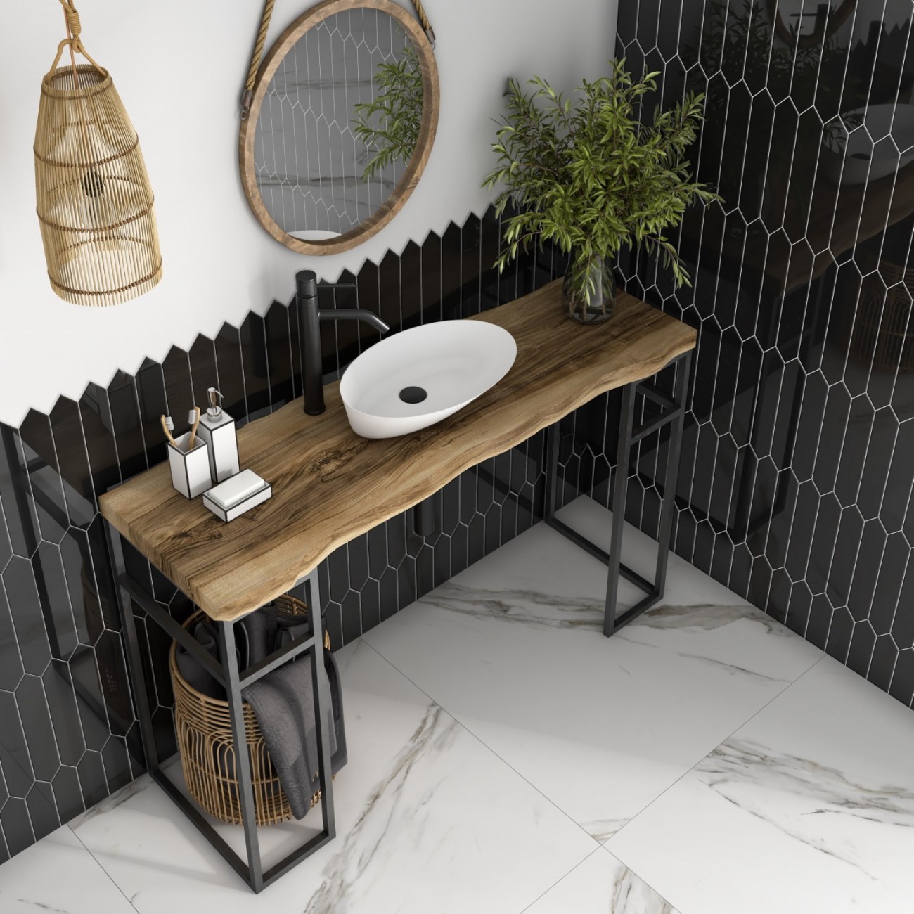 Dune LOSANGA BLACK GLOSS