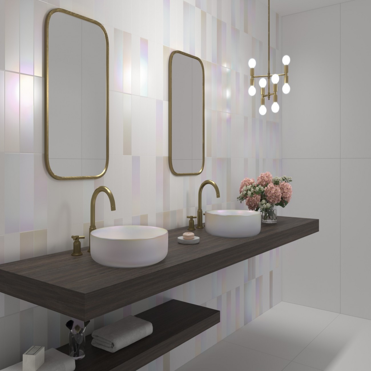 Dune LAVABO IRIS SATIN