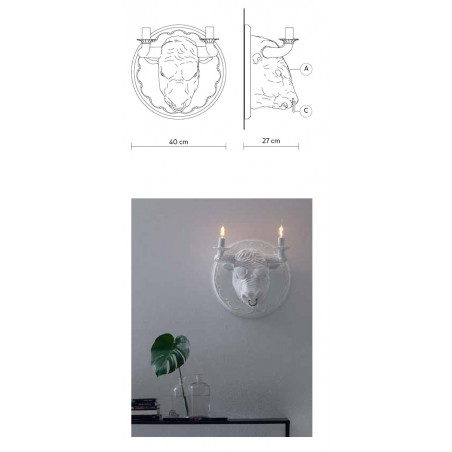 Karman Corrado Lampada da parete