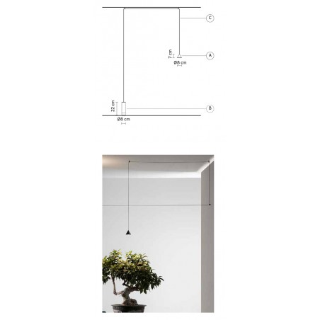 Karman Filomena Lampada da terra