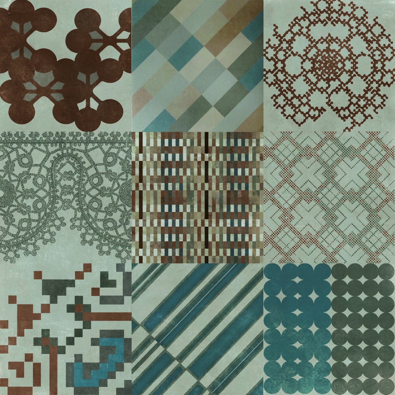 Mutina Azulej Grigio Combination