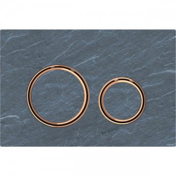 Geberit Sigma21 doppio tasto oro rosa