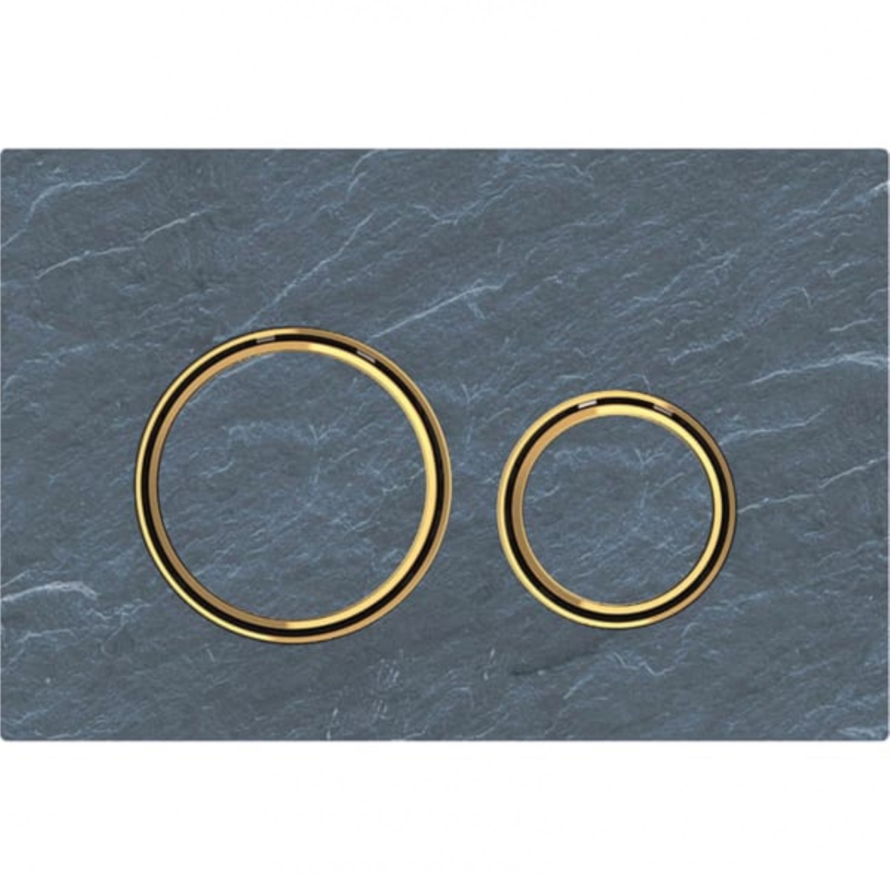 Geberit Sigma21 doppio tasto ottone