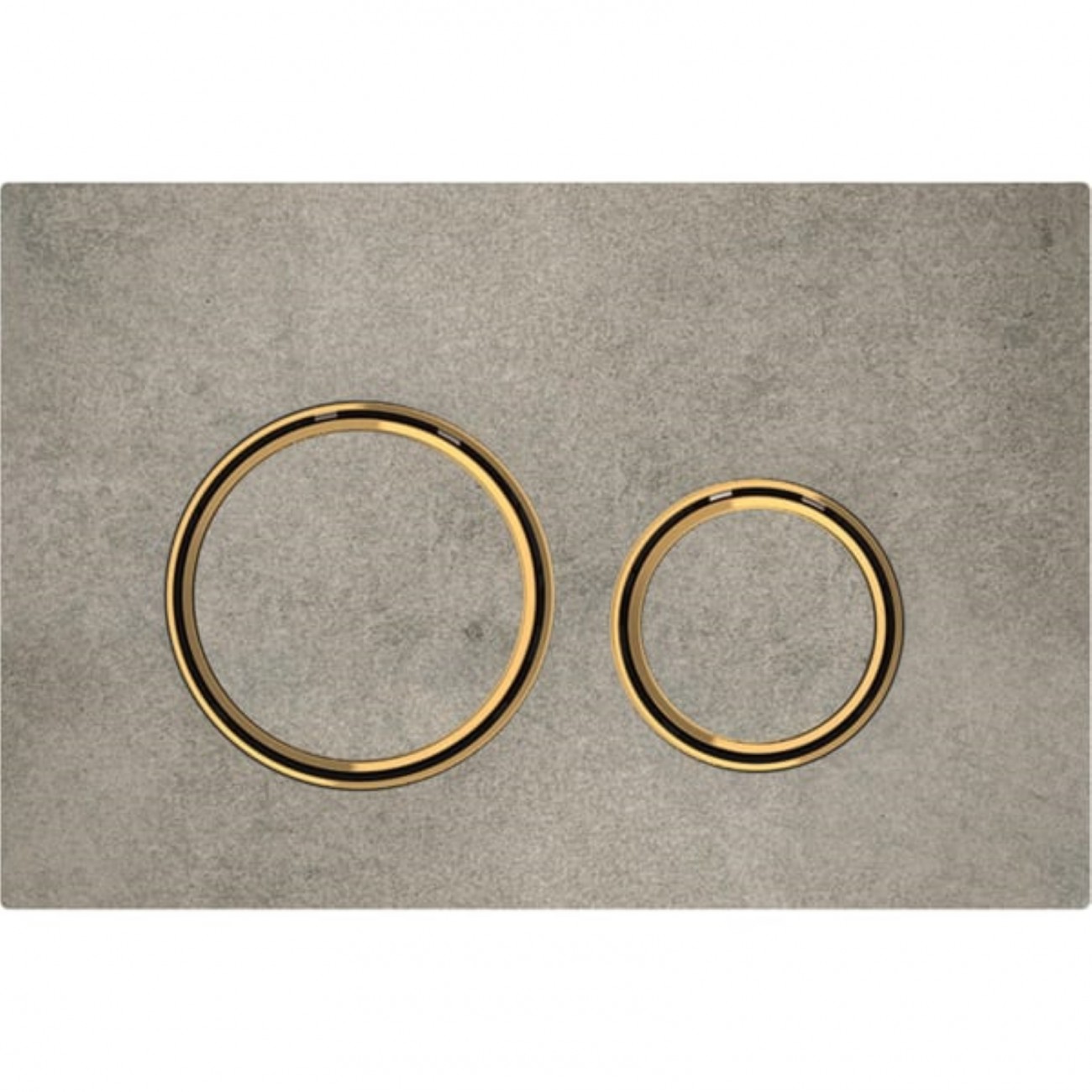 Geberit Sigma21 doppio tasto ottone