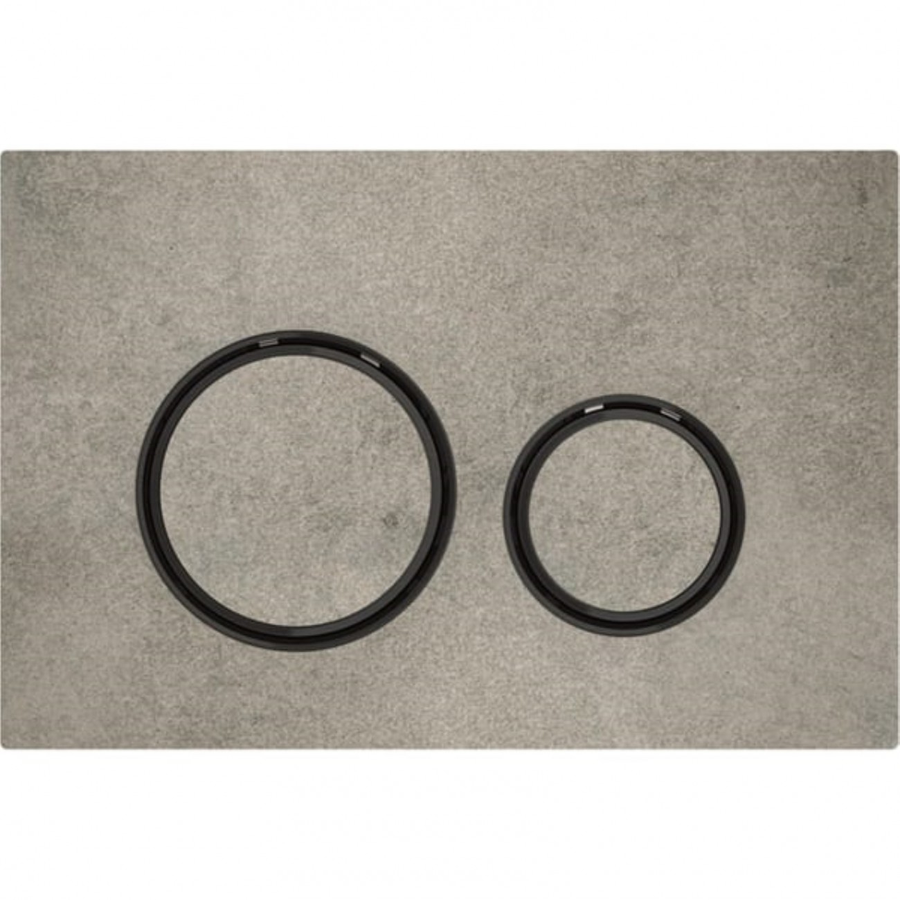 Geberit Sigma21 doppio tasto NERO