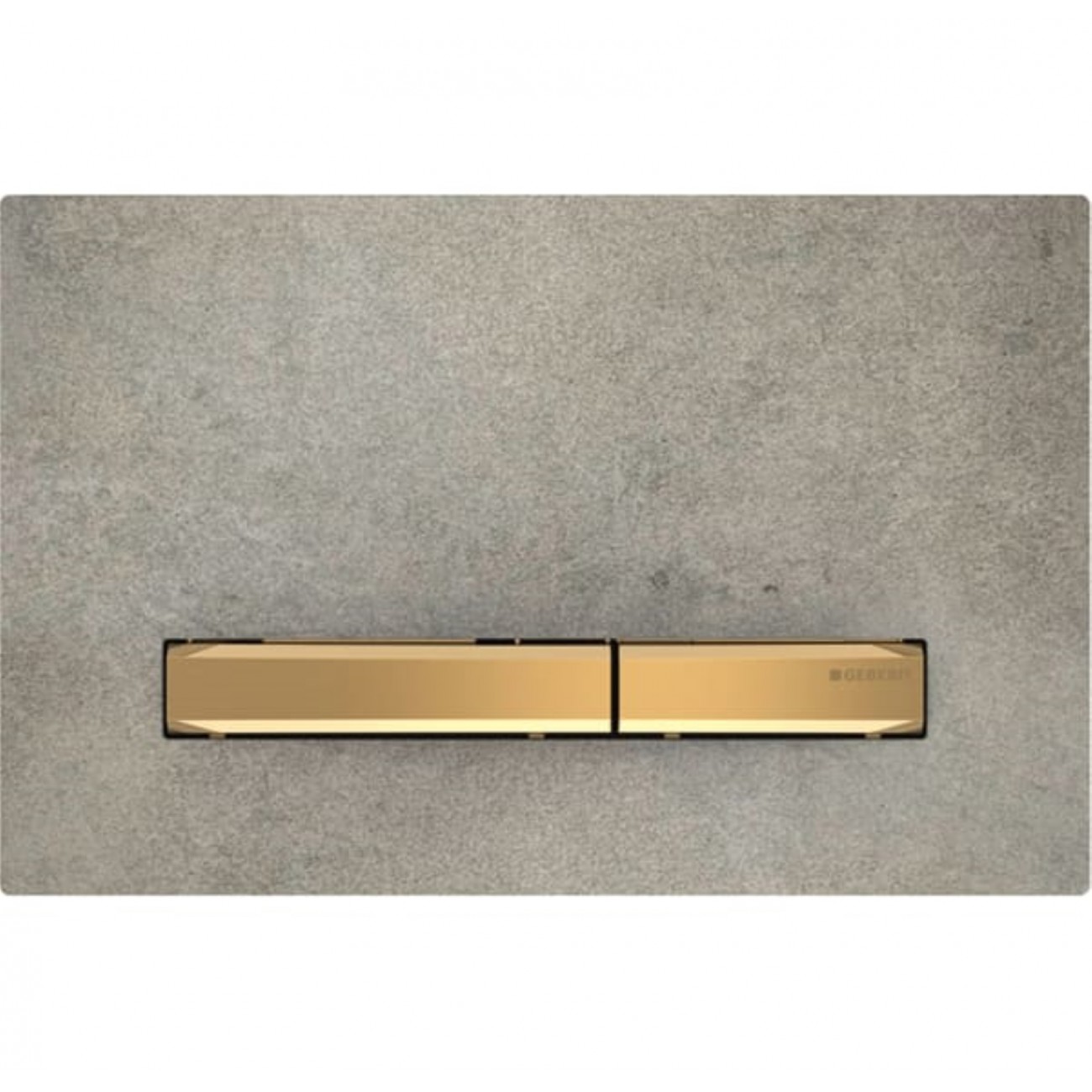Geberit Sigma50 doppio tasto ottone