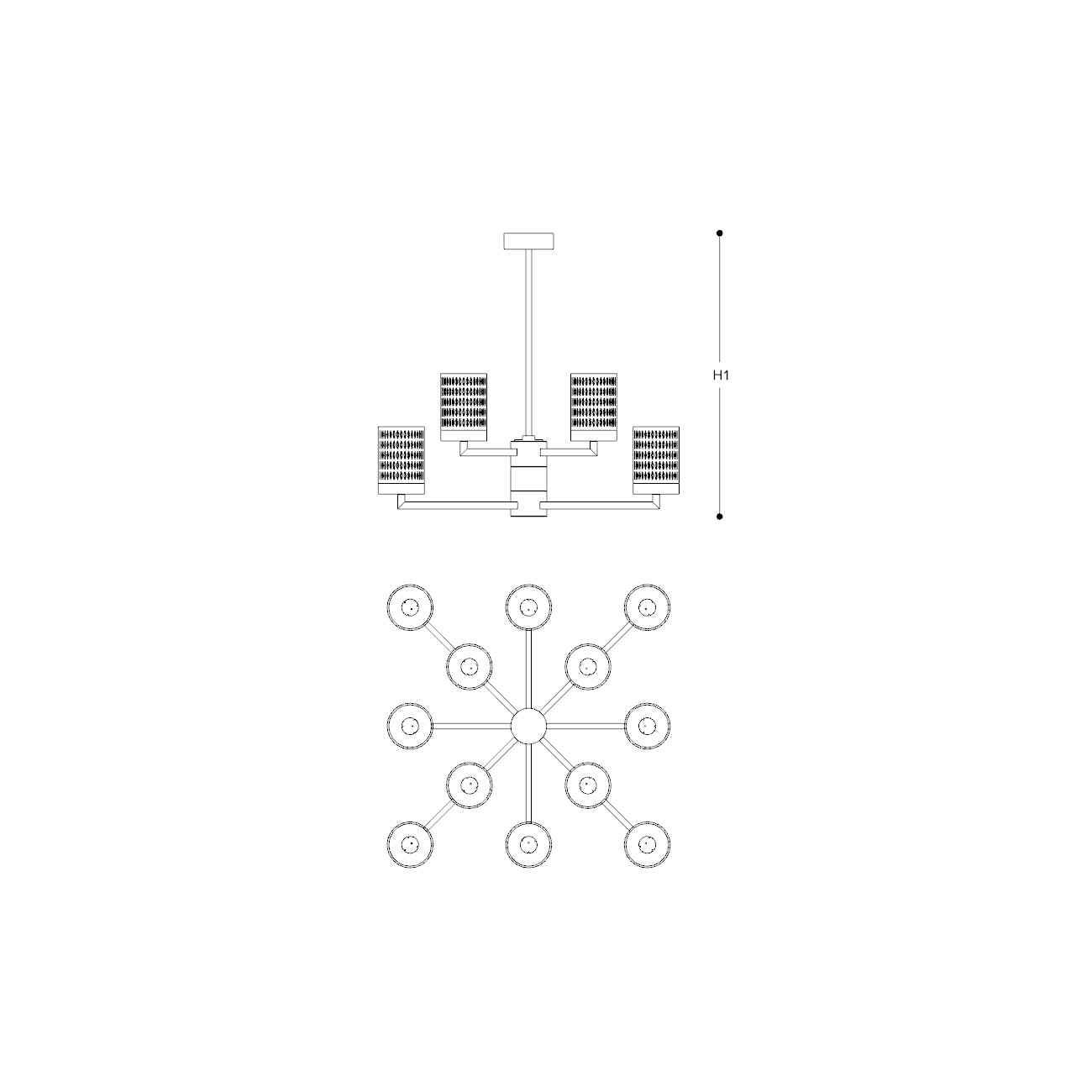 Italamp Quarzo Suspension