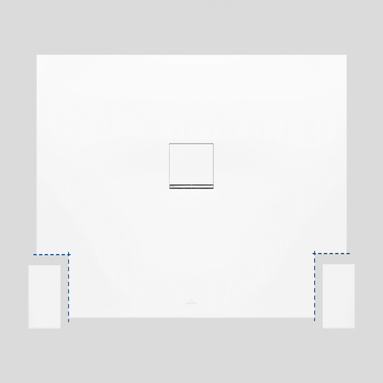 Villeroy & Boch SQUARO INFINITY Piatto doccia