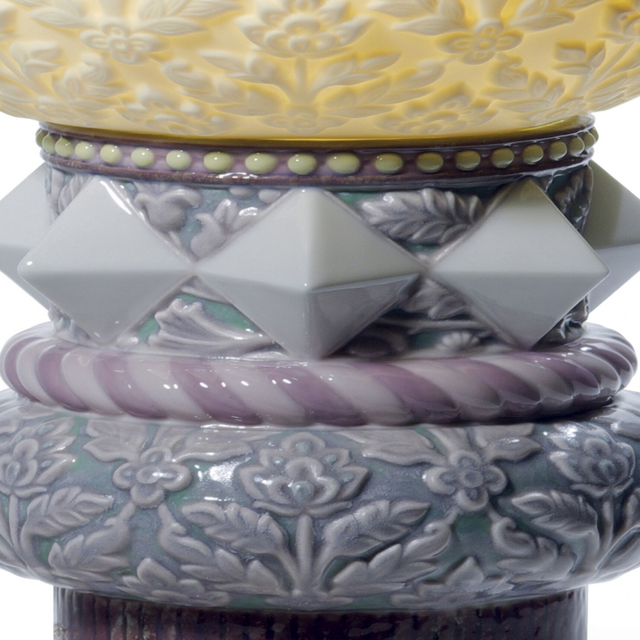 Lladró Peacock Table Lamp