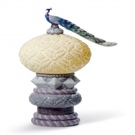 Lladró Peacock Table Lamp