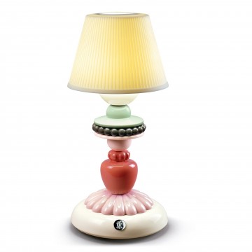 Lladró Sunflower Firefly Table Lamp. Ivory