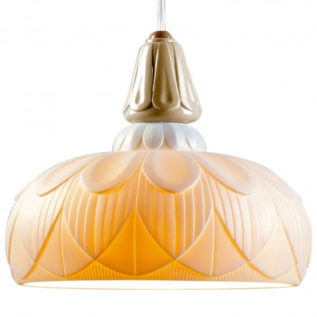 Lladró Ivy and Seed Single Ceiling Lamp.