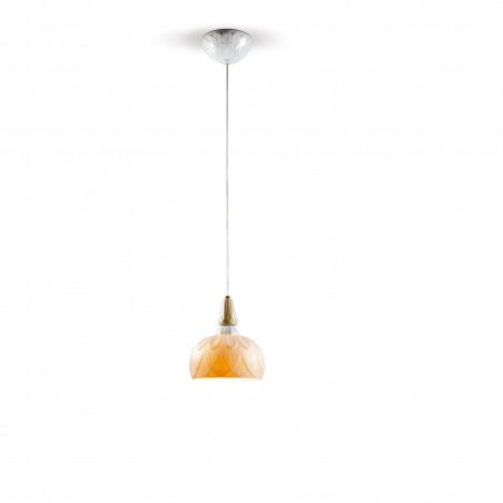 Lladró Ivy and Seed Single Ceiling Lamp.
