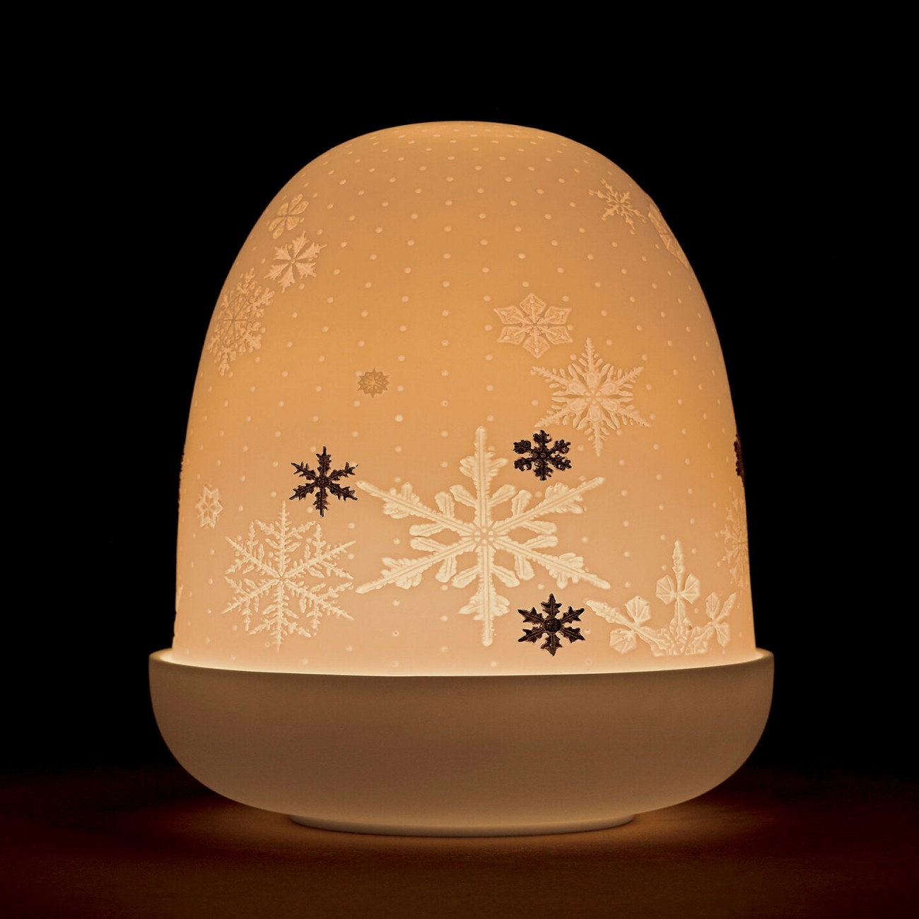 Lladró Snowflakes Dome Lampe de table