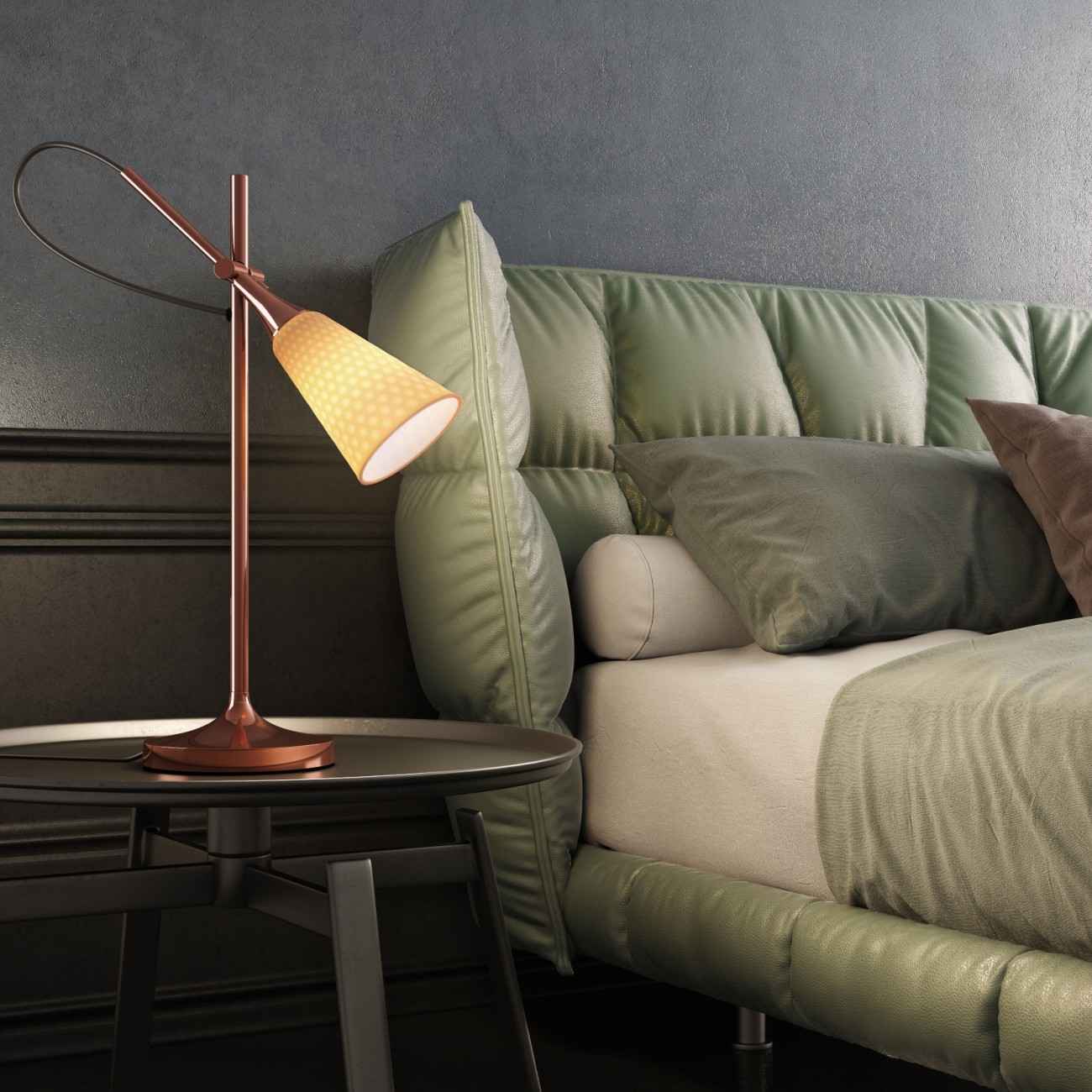 Lladró Jamz Lamp. Copper