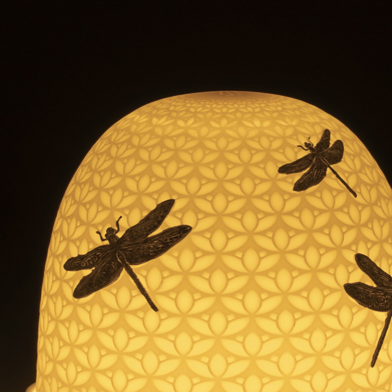 Lladró Dragonflies Dome Lampe de table