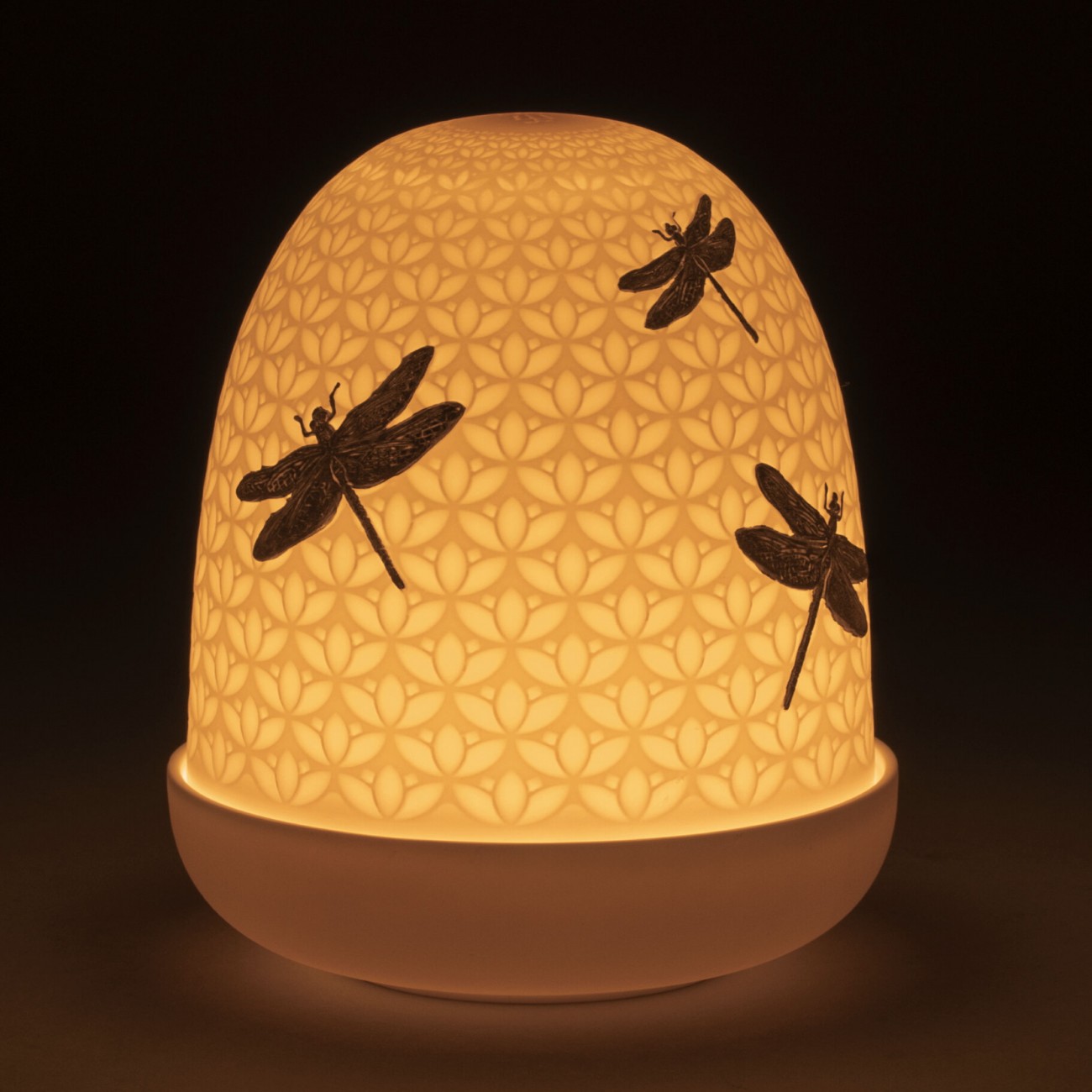 Lladró Dragonflies Dome Lampe de table