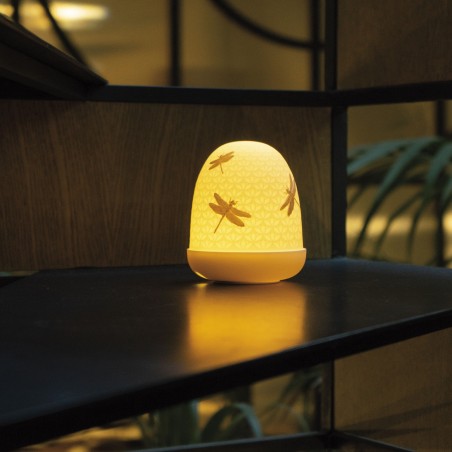 Lladró Dragonflies Dome Table Lamp