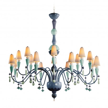 Lladró Ivy and Seed 16 Chandelier