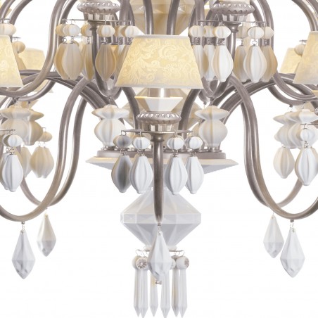 Lladró Belle De Nuit 40 luci Chandelier