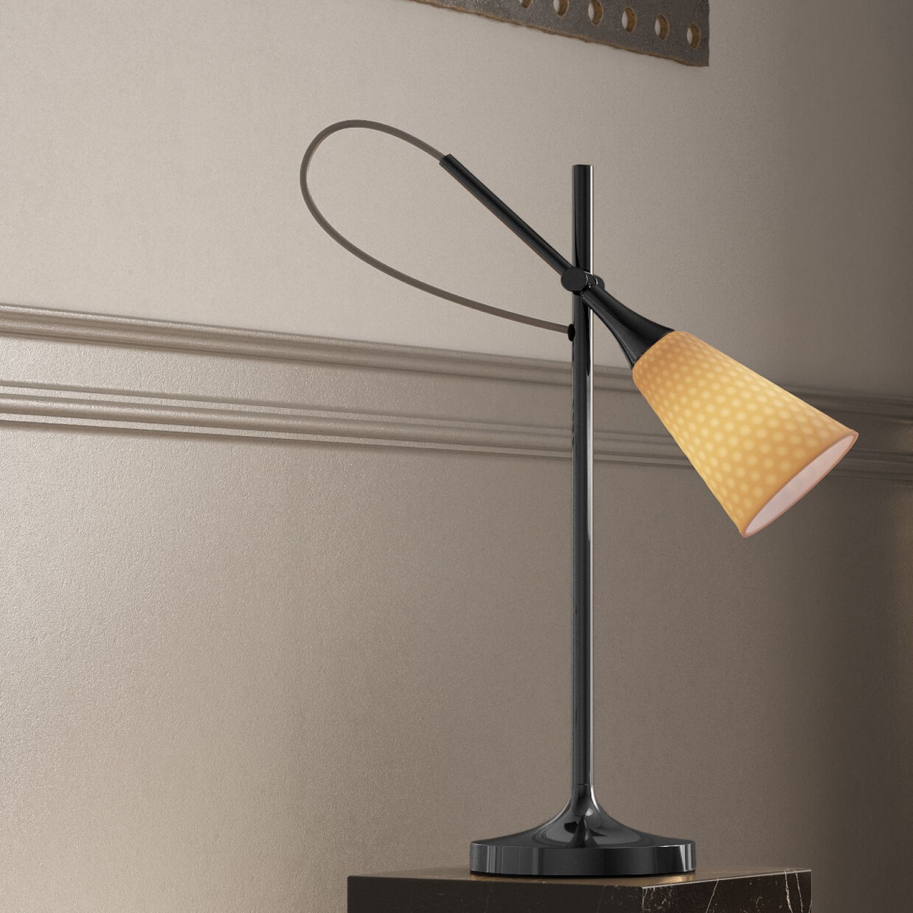 Lladró Jamz Reading Lamp. Black