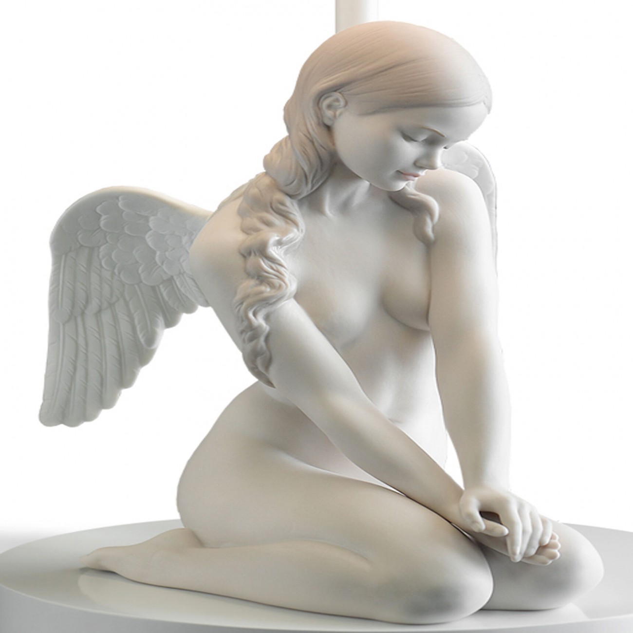 Lladró Beautiful Angel Table Lamp