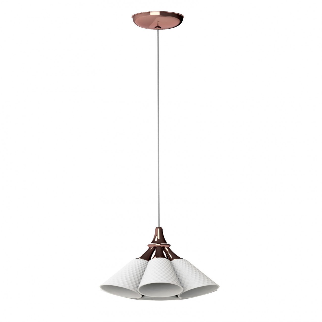 Lladró Jamz Hanging Lamp.Copper