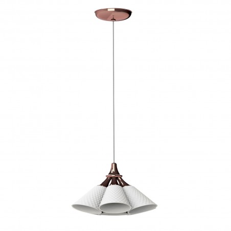 Lladró Jamz Hanging Lamp.Copper