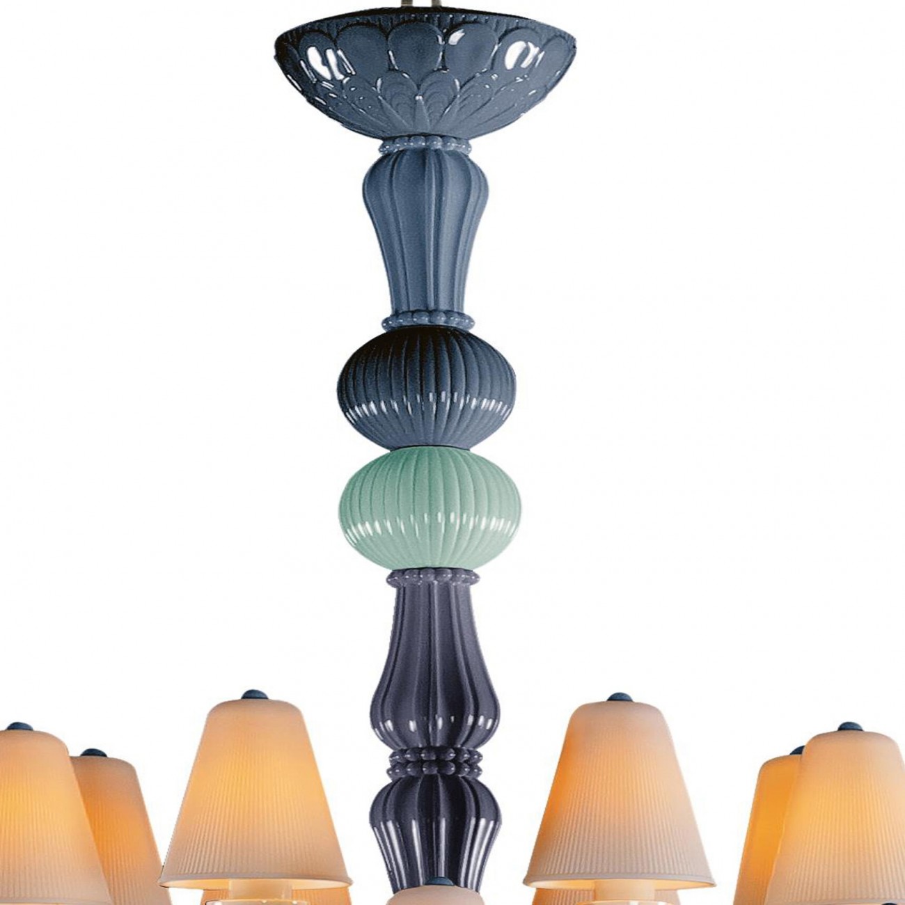 Lladró Ivy and Seed 32 luci. Modello grande Chandelier